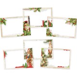 Vintage Christmas - Transparencies 6 Sheets Vintage Christmas - Transparencies 6 Sheets